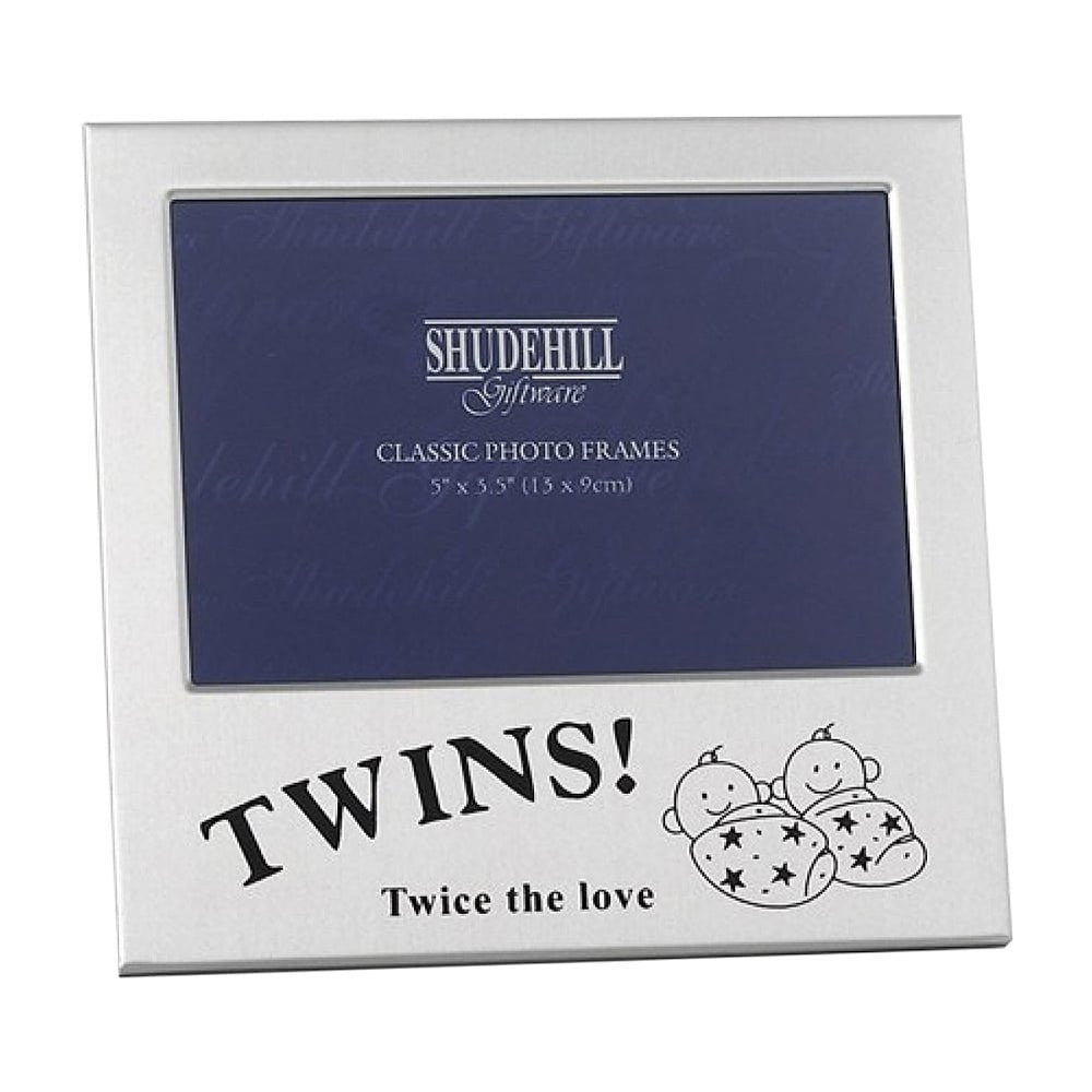5" x 3" Twins! Photo Frame Twice the love Gift Occasion Present 73475