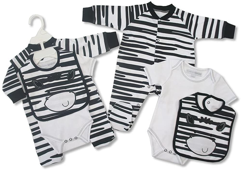 : Fantastic Baby 3pc cotton Zebra set by Nursery Time 0-3 months