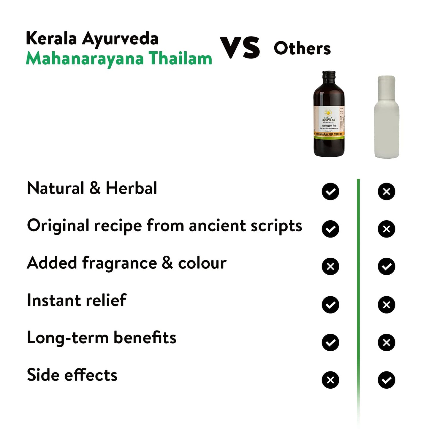 Mahanarayana Thailam 450ml Ayurvedic Oil for Sore Muscles Recovery