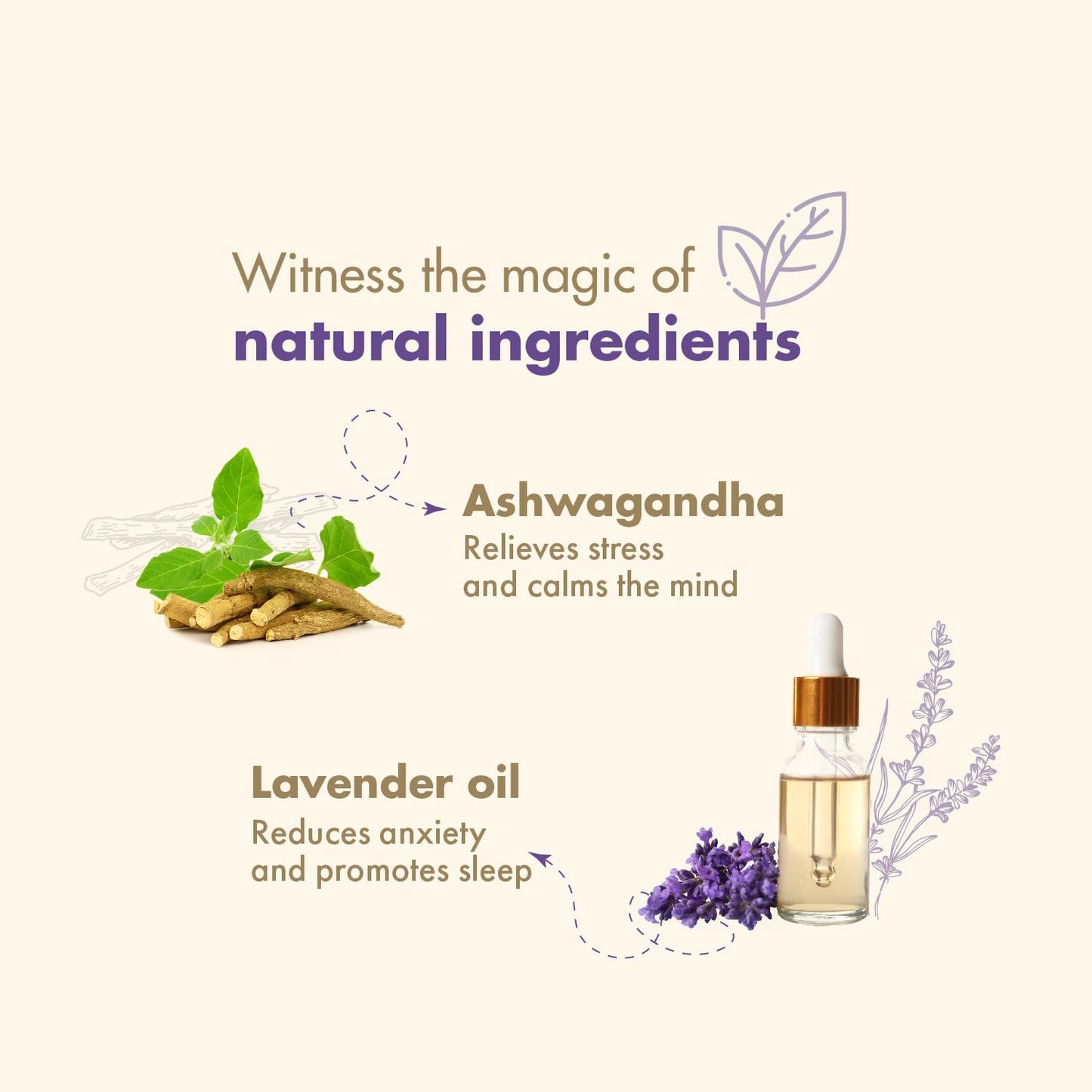 Navratna Stress Relief Oil with Ashwagandha & Lavender, 200ml
