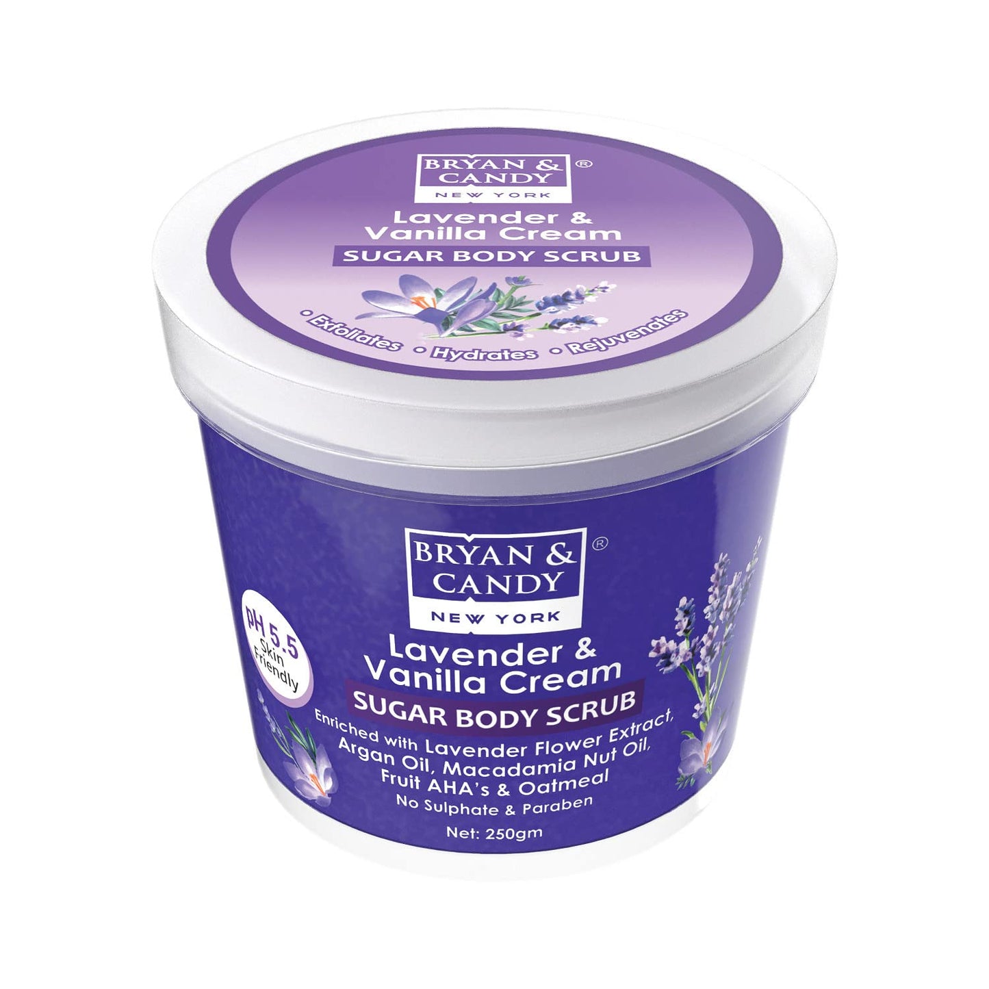 Cherry Blossom Body Scrub for Tan Removal & Exfoliation 250g