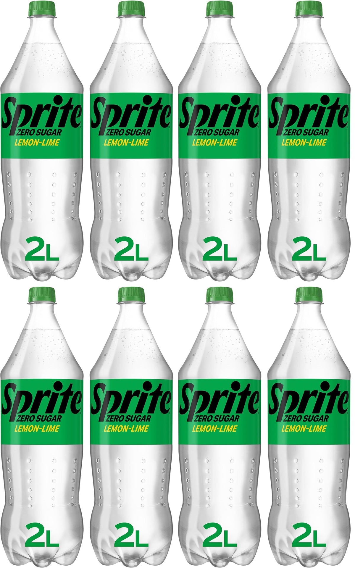8 x Sprite Lemon-Lime No Sugar 2L