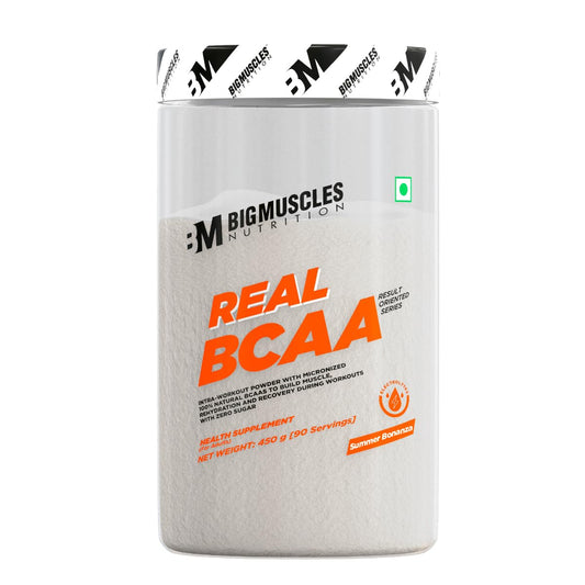 Bigmuscles BCAA Powder with Electrolytes 450g for Muscle Recovery