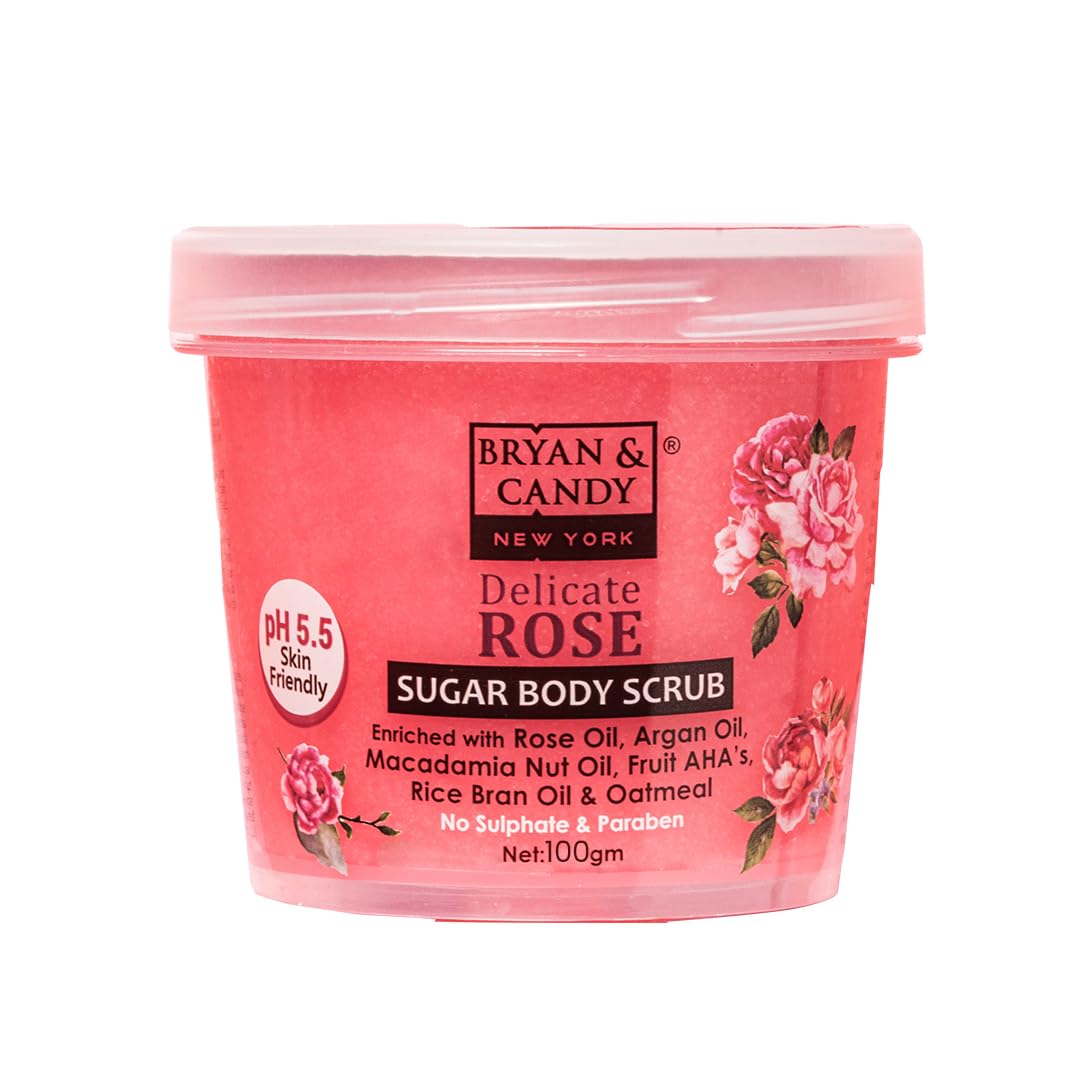 Cherry Blossom Body Scrub for Tan Removal & Exfoliation 250g