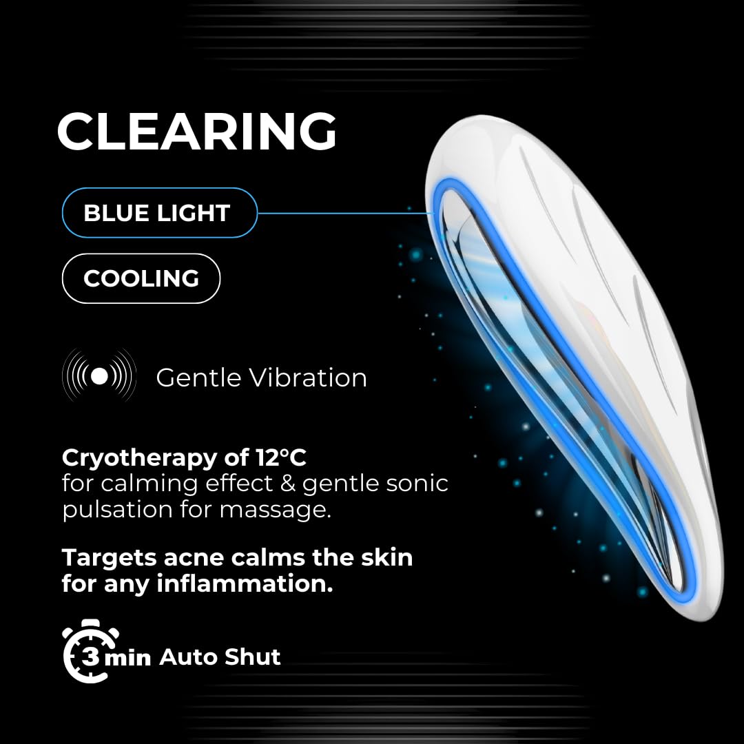 Numour G.O.A.T Smart Gua Sha Face Massager with LED & EMS Therapy