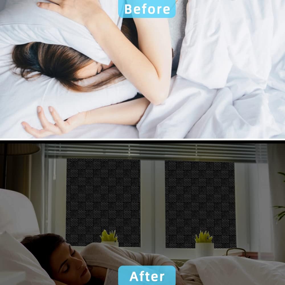 Window Privacy Film Non Adhesive Blackout Frosted Anti UV 90x300cm Qualsen