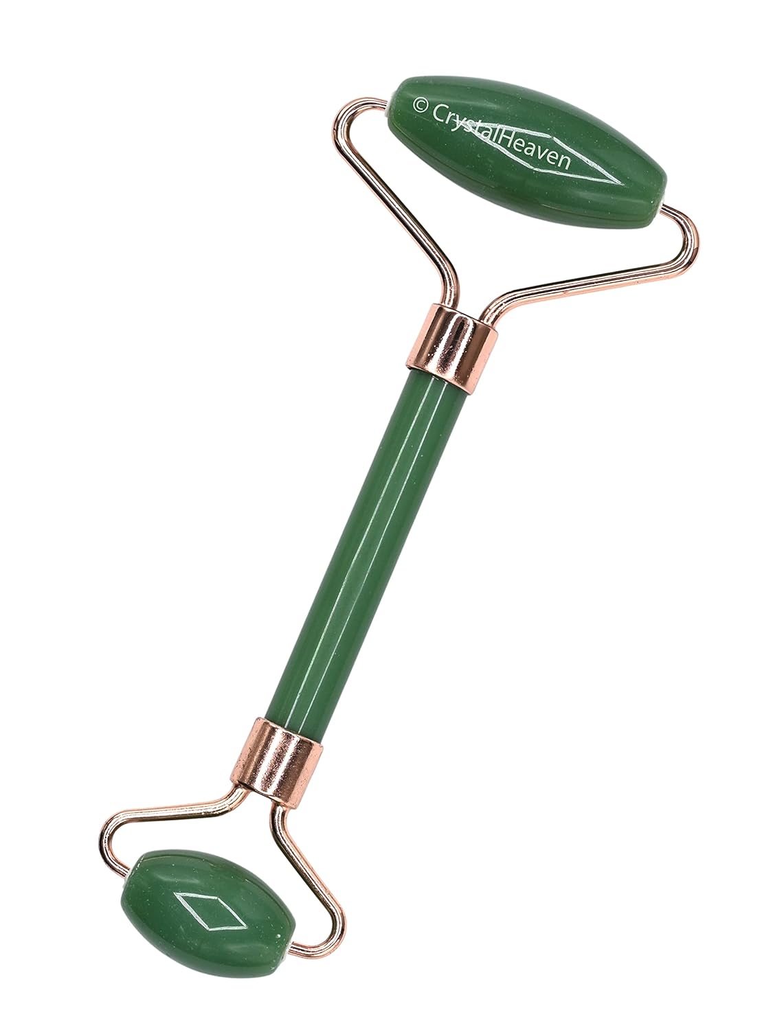 Green Jade Face Roller & Gua Sha Set for Women - Crystal Heaven Certified