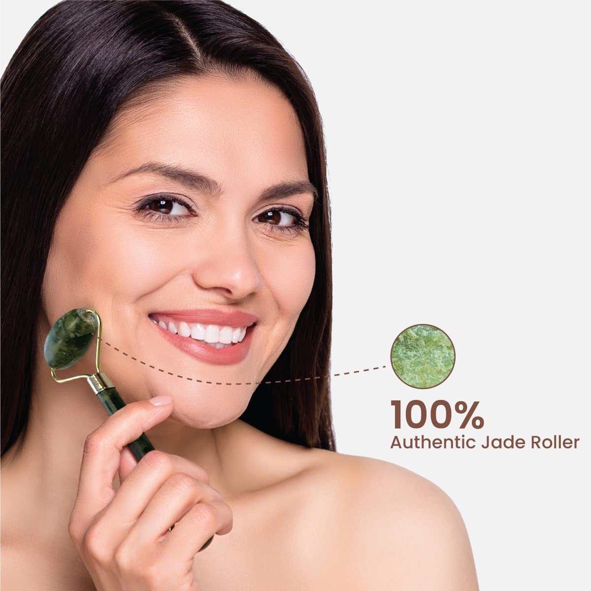 3D Jade Roller & Gua Sha Set with T-Shape Vibrating Beauty Bar
