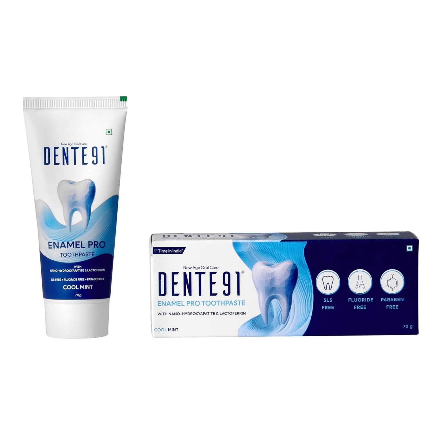Dente91 Enamel Pro Toothpaste 3-Pack, Sensitivity Relief, Cavity Repair