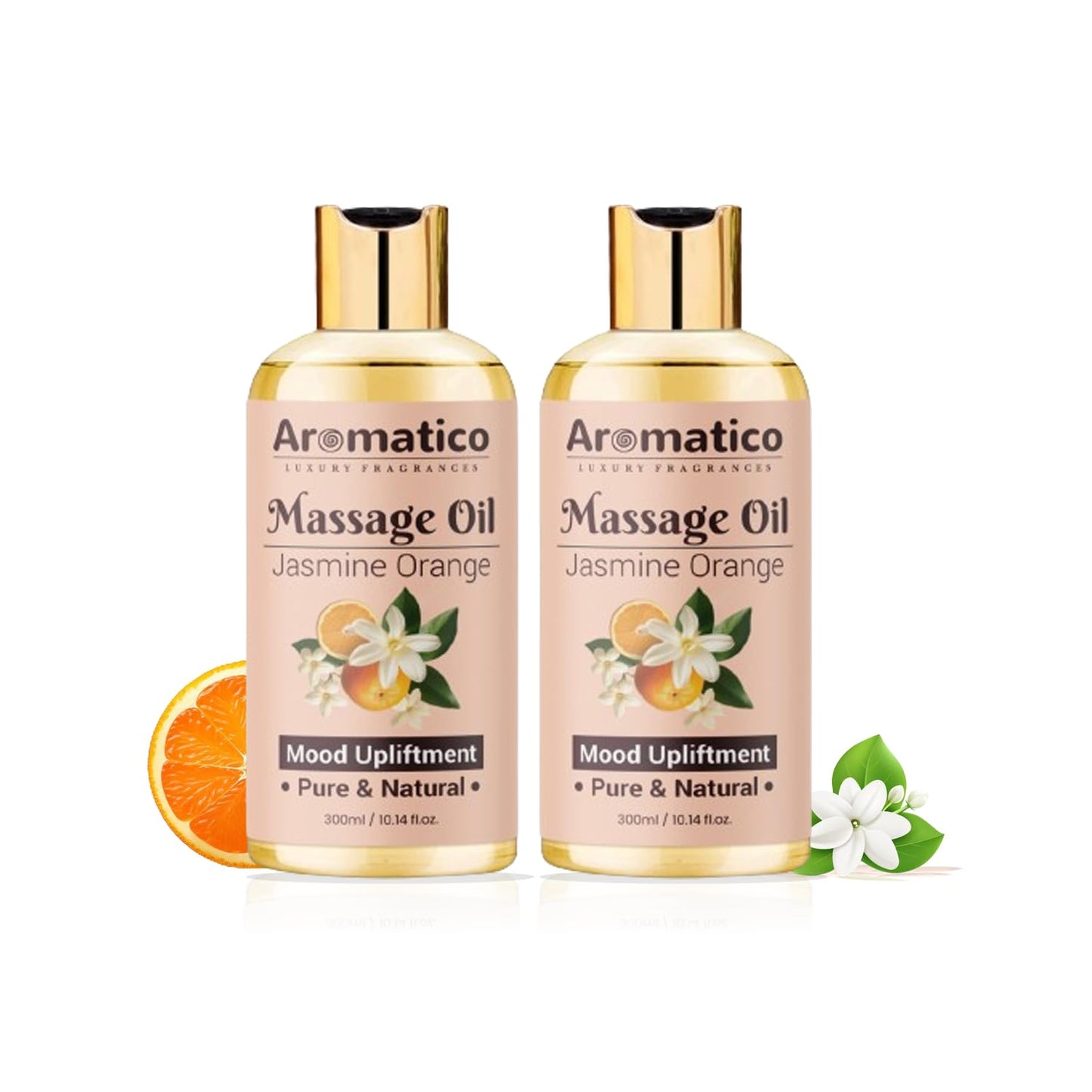 Lavender Mint Massage Oil 300ml for Couples - Natural, Non-Sticky Formula