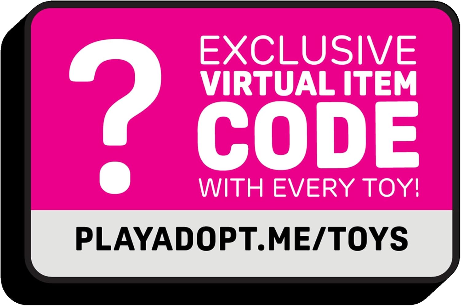 Adopt Me! Neon Unicorn Light-Up Plush