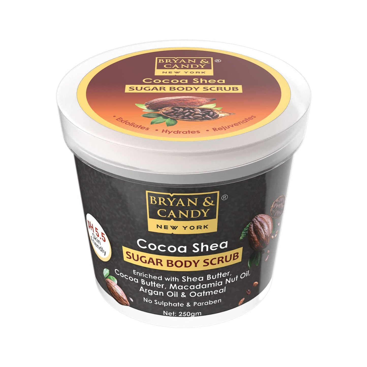 Cherry Blossom Body Scrub for Tan Removal & Exfoliation 250g