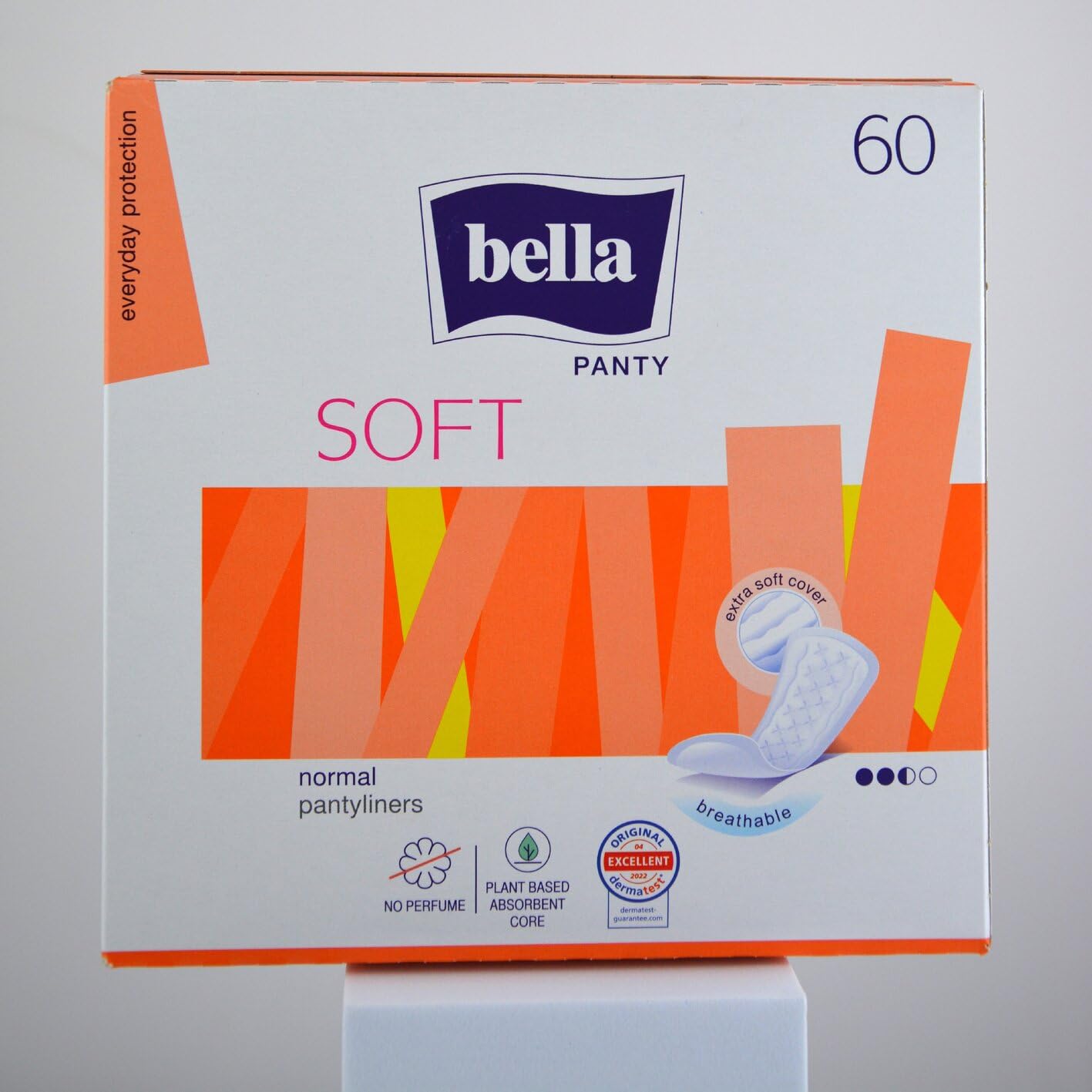 Bella Panty Soft Classic Liners, Pack of 60 Scent: unscented