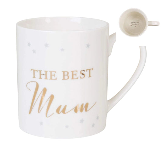 Bambino Bone China Reveal Mug - The Best Mum/Grandma