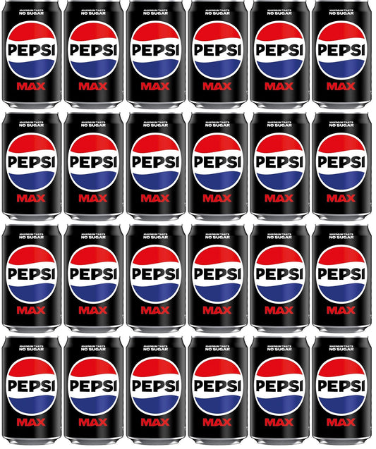 24 x Pepsi Max Can 330Ml