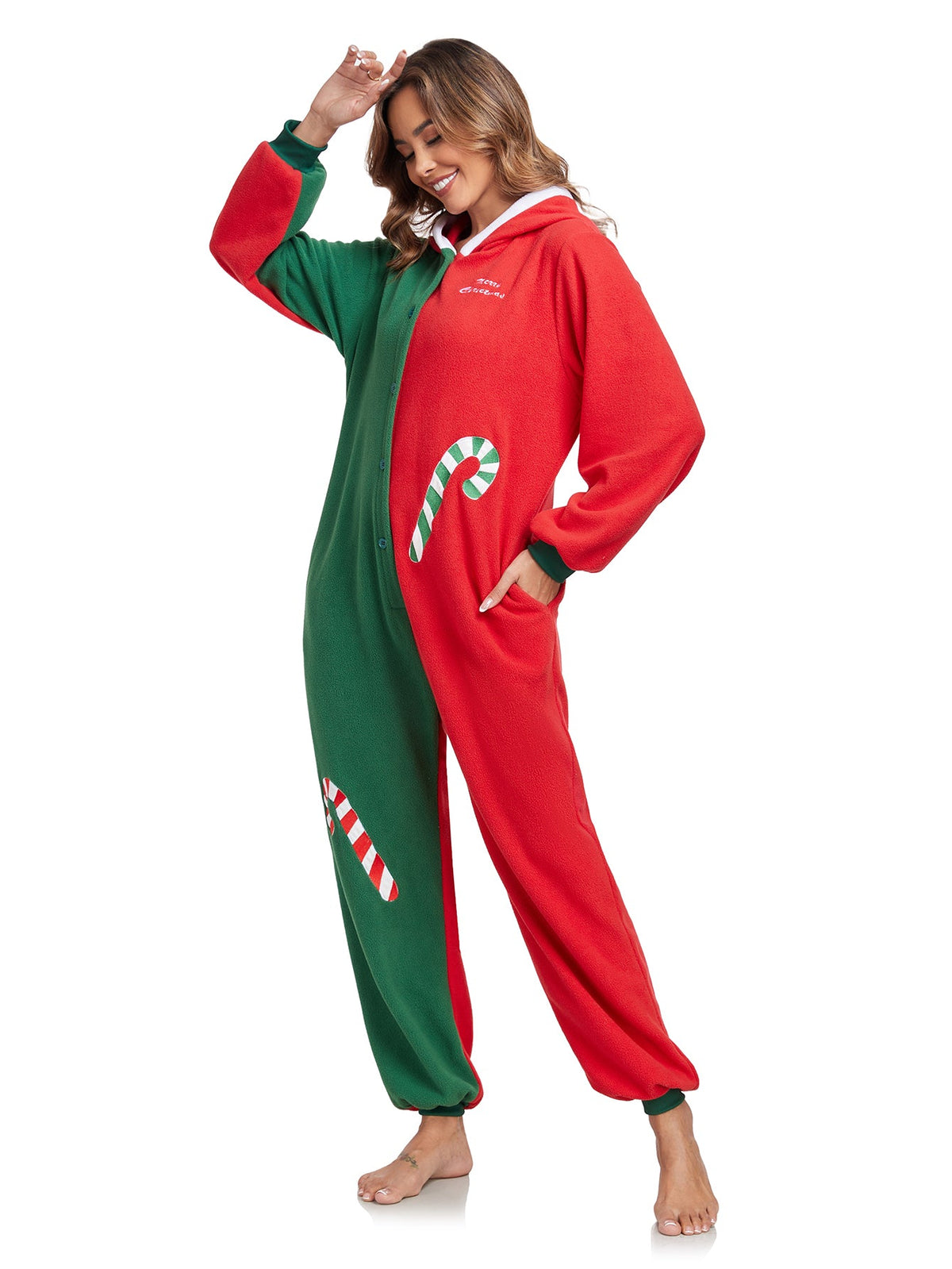 RONGTAI Damen Rt-a001-3 Weihnachts-Einteiler