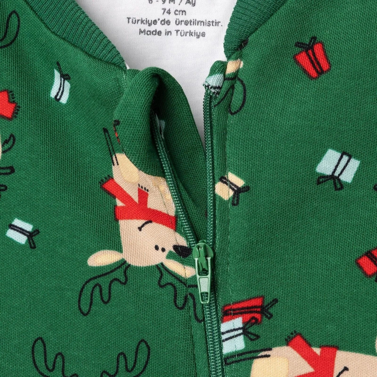 HelloBaby Reindeer Print 2.5 Tog Long Sleeve Baby Sleep Bag with Legs (9 Months to 5 Years)