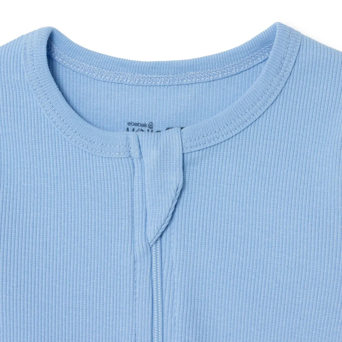 HelloBaby Zip Crew Neck Long Sleeve Baby Sleepsuit with Feet (Newborn to 6-9 Months)