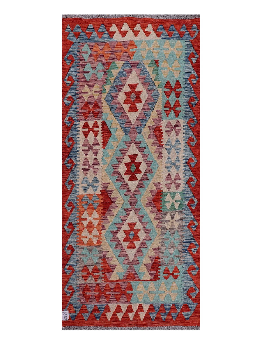 Maimana Kilim - 198 x 87 cm
