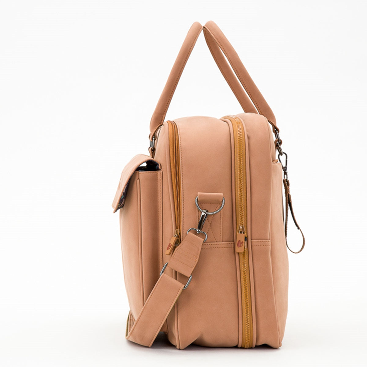 Bizzi Growin Baby Travel Crib and Changing Bag POD ® - Vegan Leather