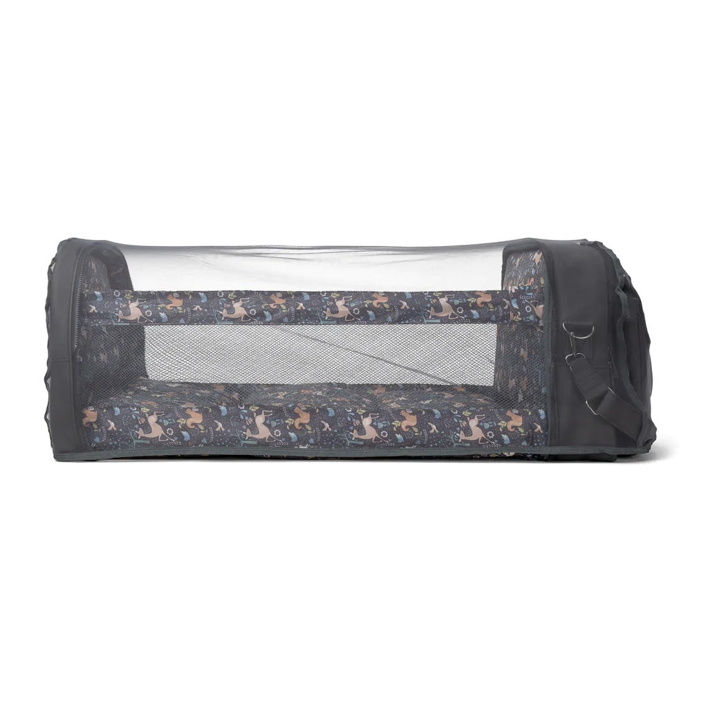 Bizzi Growin Baby Travel Crib and Changing Bag POD ® - Vegan Leather