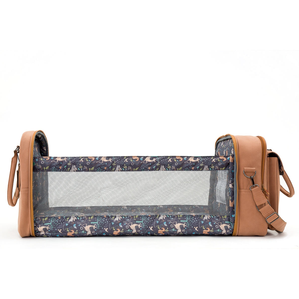 Bizzi Growin Baby Travel Crib and Changing Bag POD ® - Vegan Leather
