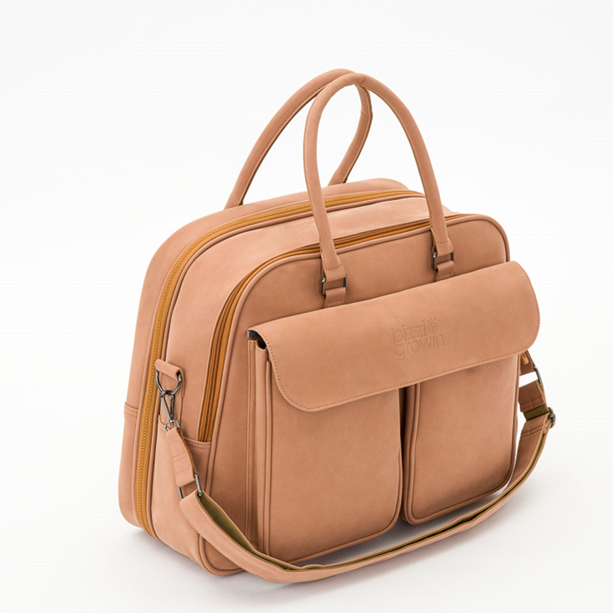 Bizzi Growin Baby Travel Crib and Changing Bag POD ® - Vegan Leather