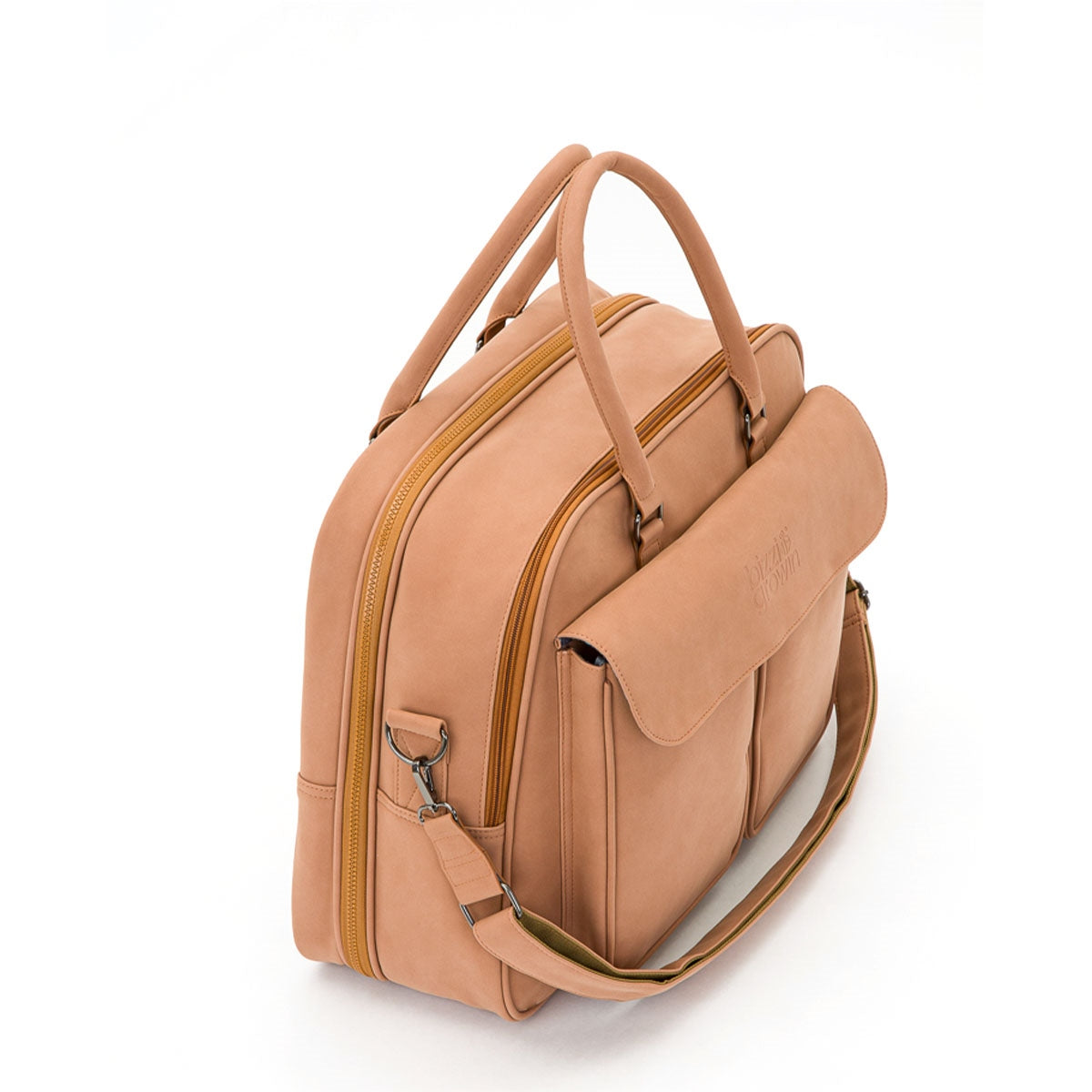 Bizzi Growin Baby Travel Crib and Changing Bag POD ® - Vegan Leather