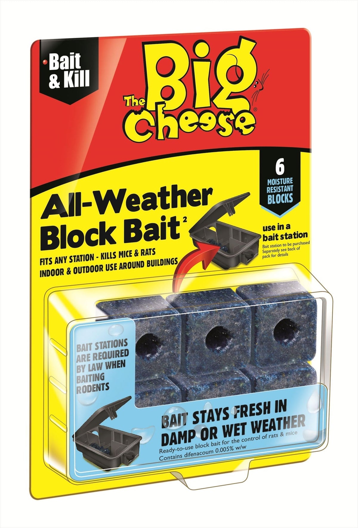 The Big Cheese All Weather Block Bait - Case of 6