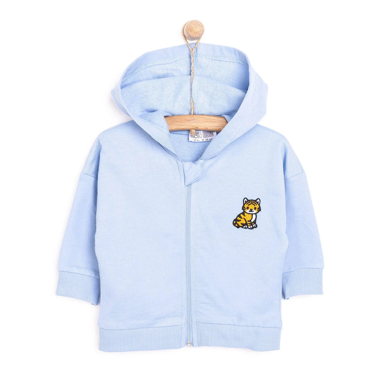 HelloBaby Loopback Baby Cardigan (3 Months to 12 Months)