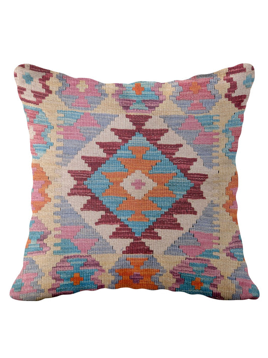 Afghan Kilim Cushion Cover - 45 x 45 cm