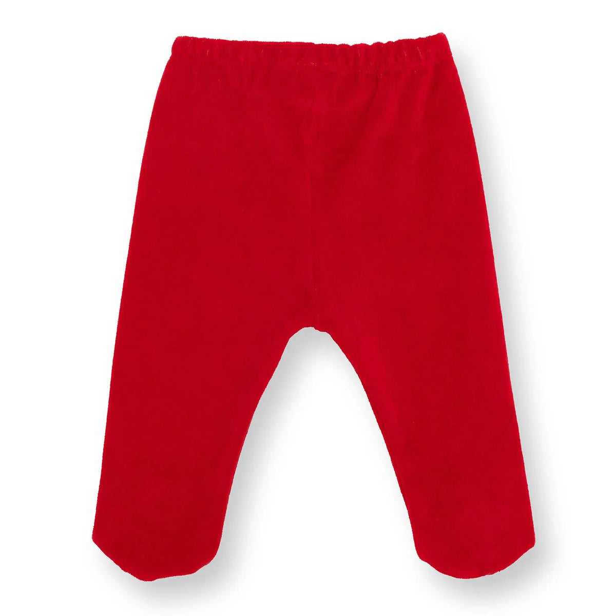 HelloBaby Velour Footed Baby Bottoms (Newborn to 6-9 Months)