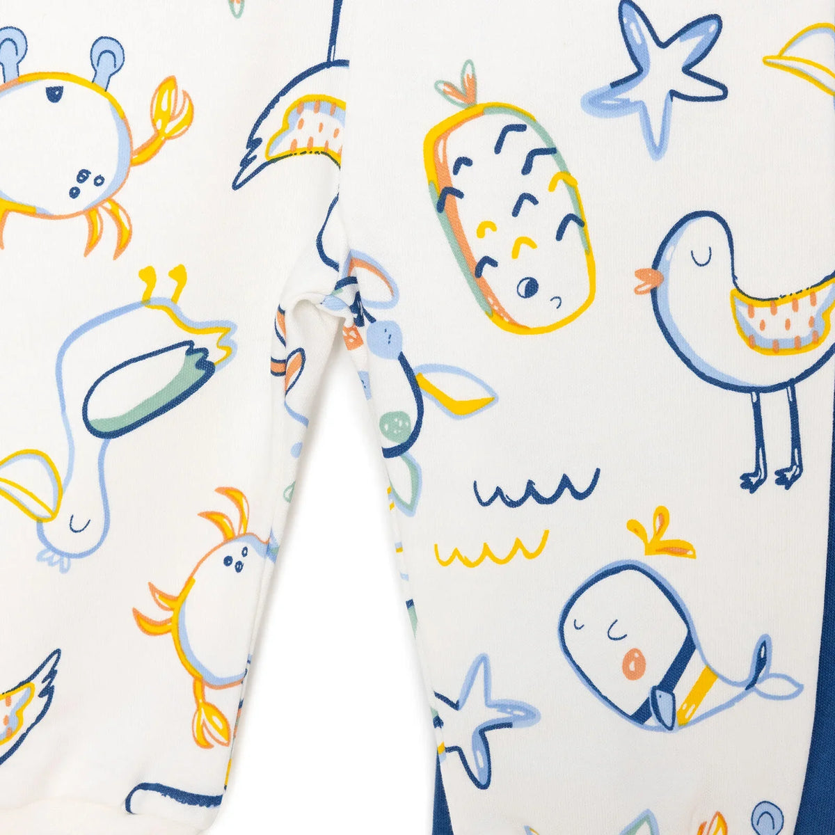 HelloBaby 2 Pack Turtle Motif Footless Interlock Baby Bottoms (6 Months to 4 Years)