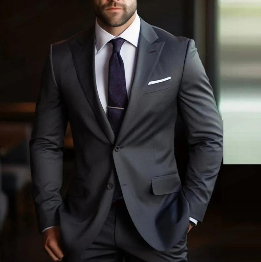 Suit Banquet Wedding Groomsman Suit Suit Two-piece Suit
