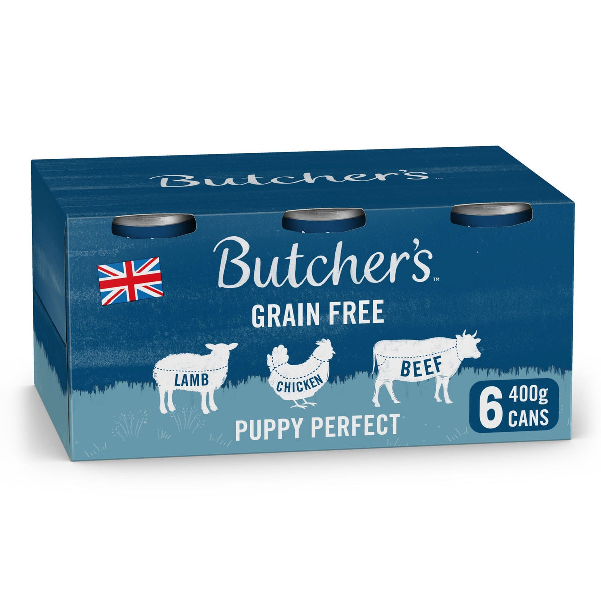 Butcher's Puppy Perfect Dog Food Cans 6 x 400g - Case of 4