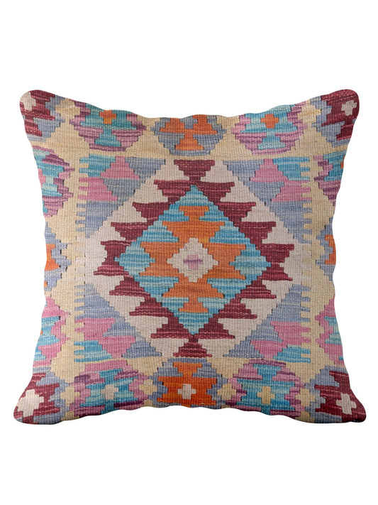 Afghan Kilim Cushion Cover - 45 x 45 cm