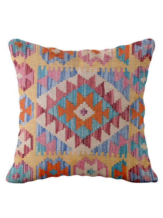 Afghan Kilim Cushion Cover - 45 x 45 cm