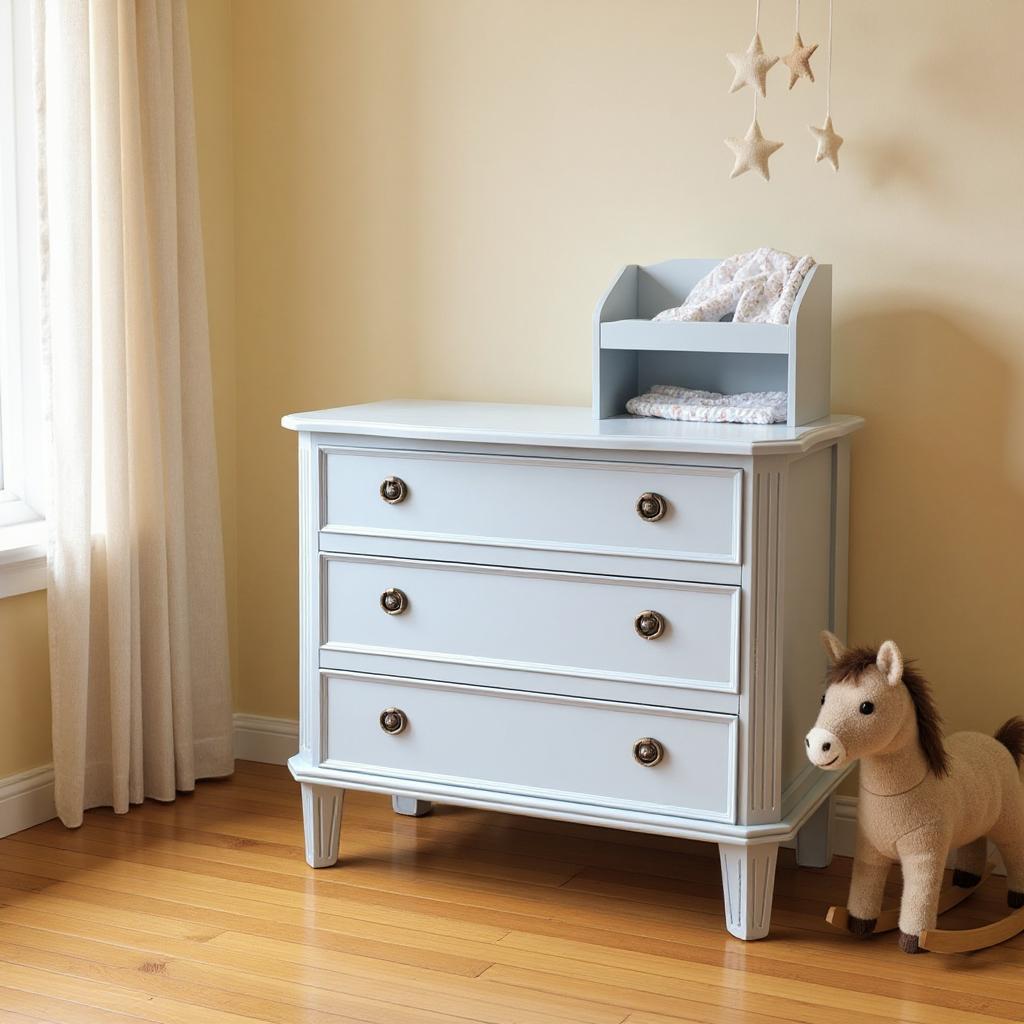 68CM 3 DRAWER CHEST OF DRAWERS