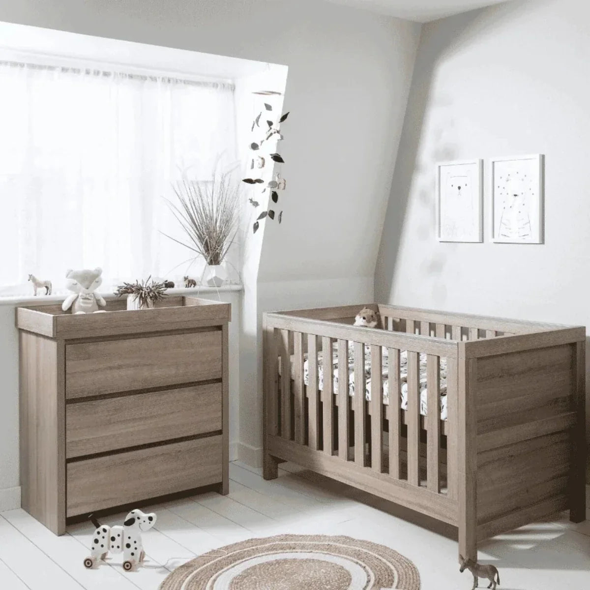 Tutti Bambini Modena 2 pcs Room Set - Oak