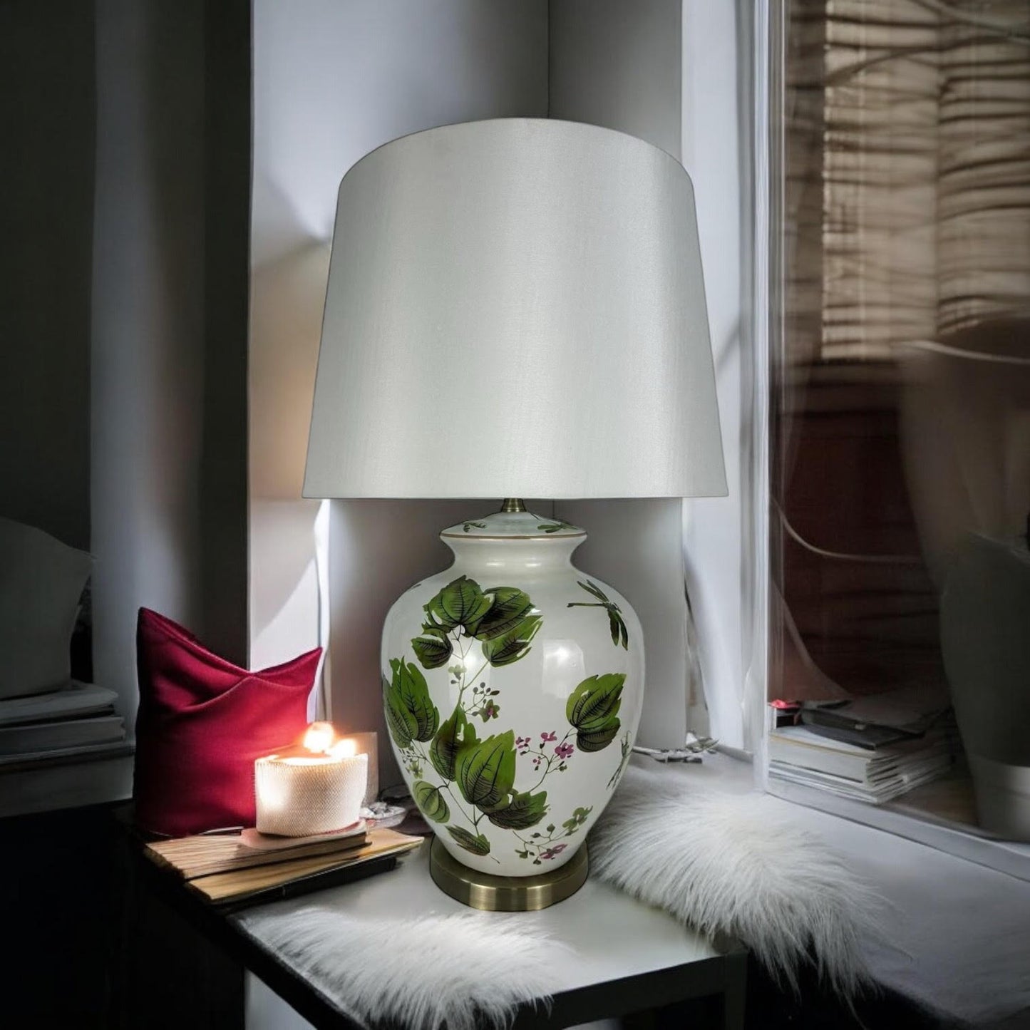 51CM CERAMIC TABLE LAMP