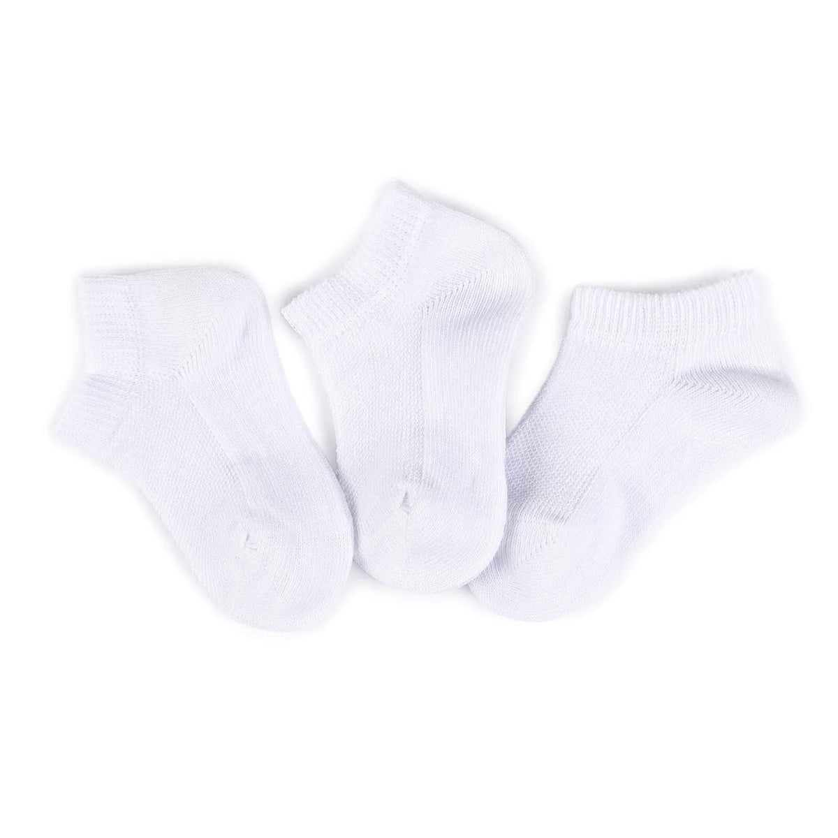 HelloBaby 3 Pack Plain Ankle Baby Socks (Newborn to 4-5 Years)