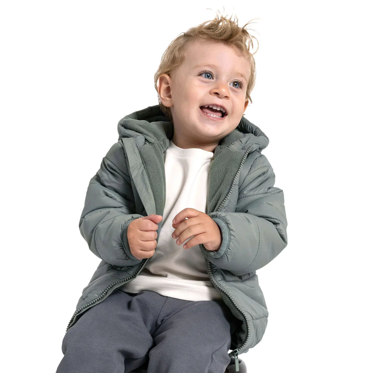 HelloBaby Padded Zip Baby Jacket (9-12 Months to 4-5 Years)