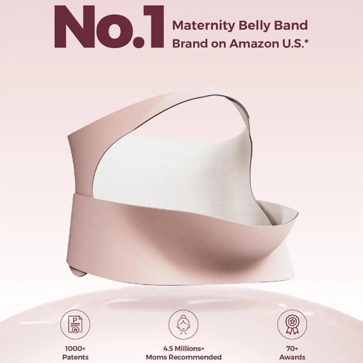 Momcozy Ergonest Maternity Belly Band XL - Black