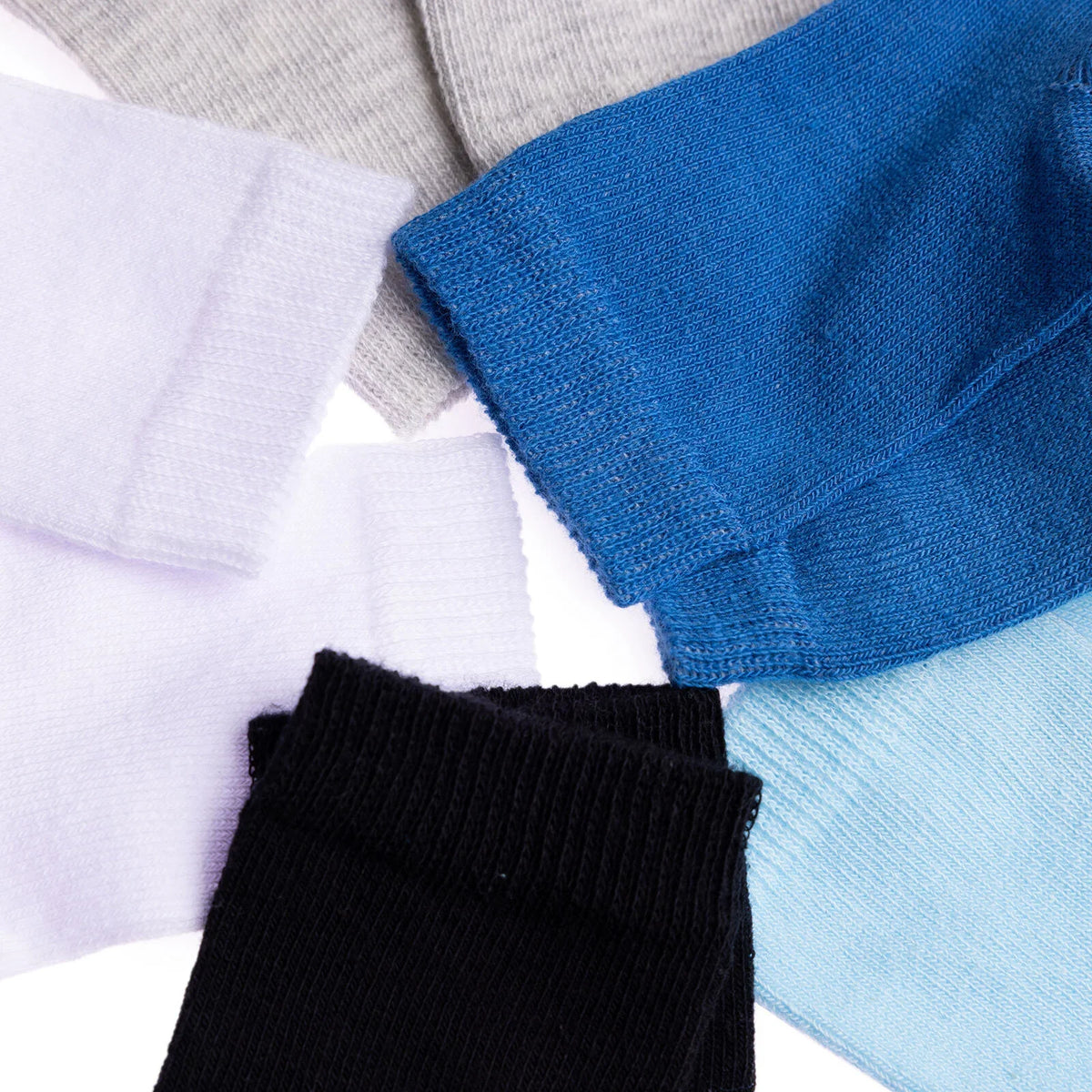 HelloBaby 5 Pack Ankle Baby Socks (Newborn to 4-5 Years)