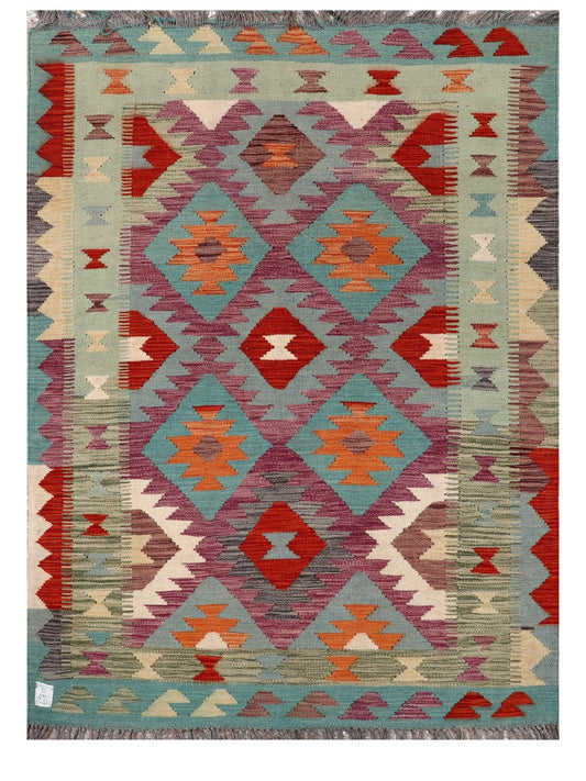 Maimana Afghanistan Kilim Rug - 170 x124 cm