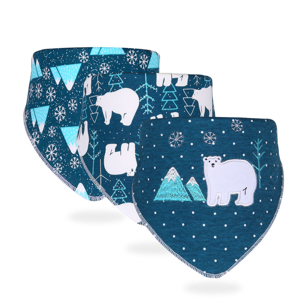 Babaro Cotton Baby Bib Towel - Absorbent Drool Cloth for Feeding