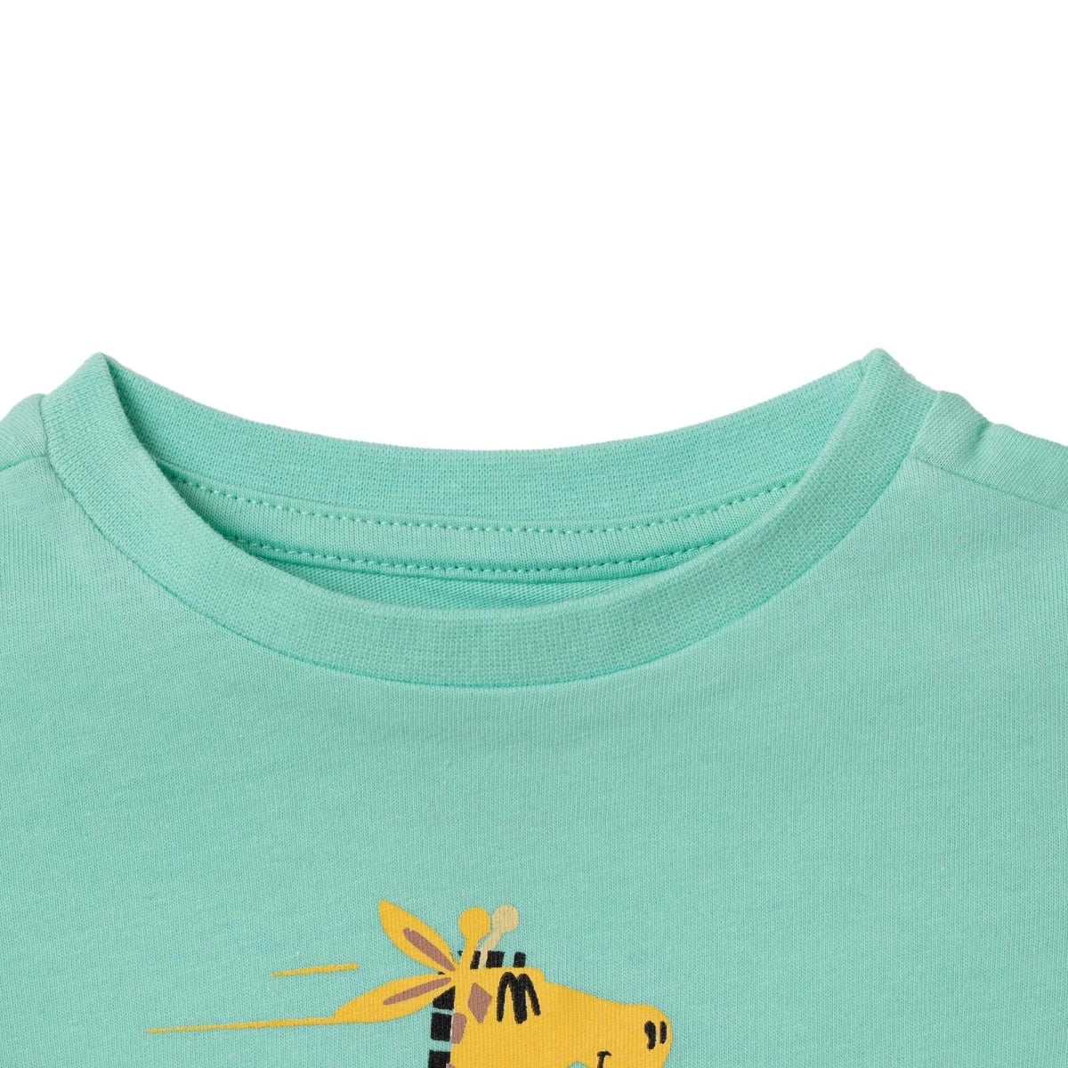 HelloBaby Poplin Trim Short Sleeve Baby T-Shirt (3-6 Months to 3-4 Years)