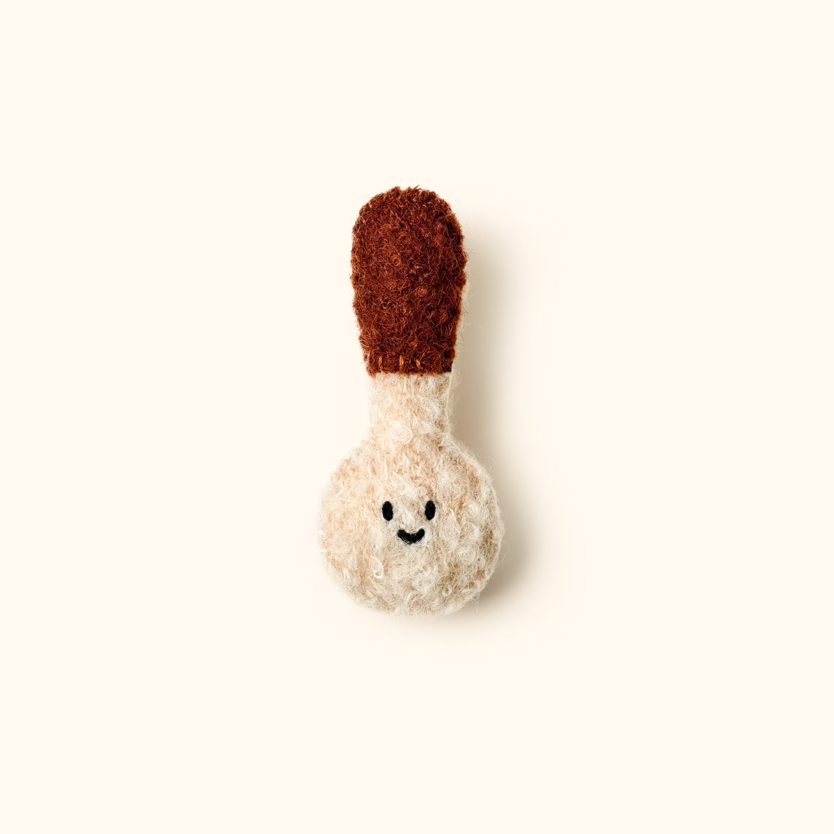 Daily White | Spoon And Fork Woollen Brooch