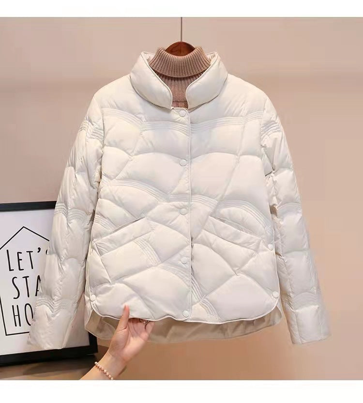 Women's Stand-up Collar Lightweight Thin Stylish Jacket