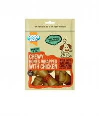 Pawsley and Co Chewy Bones Wrapped with Chicken Small 7 Pack - Case of 8